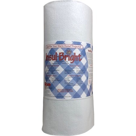 Insul-Bright Insulating Thermal Lining, 22 in x 20 Yards Bolt
